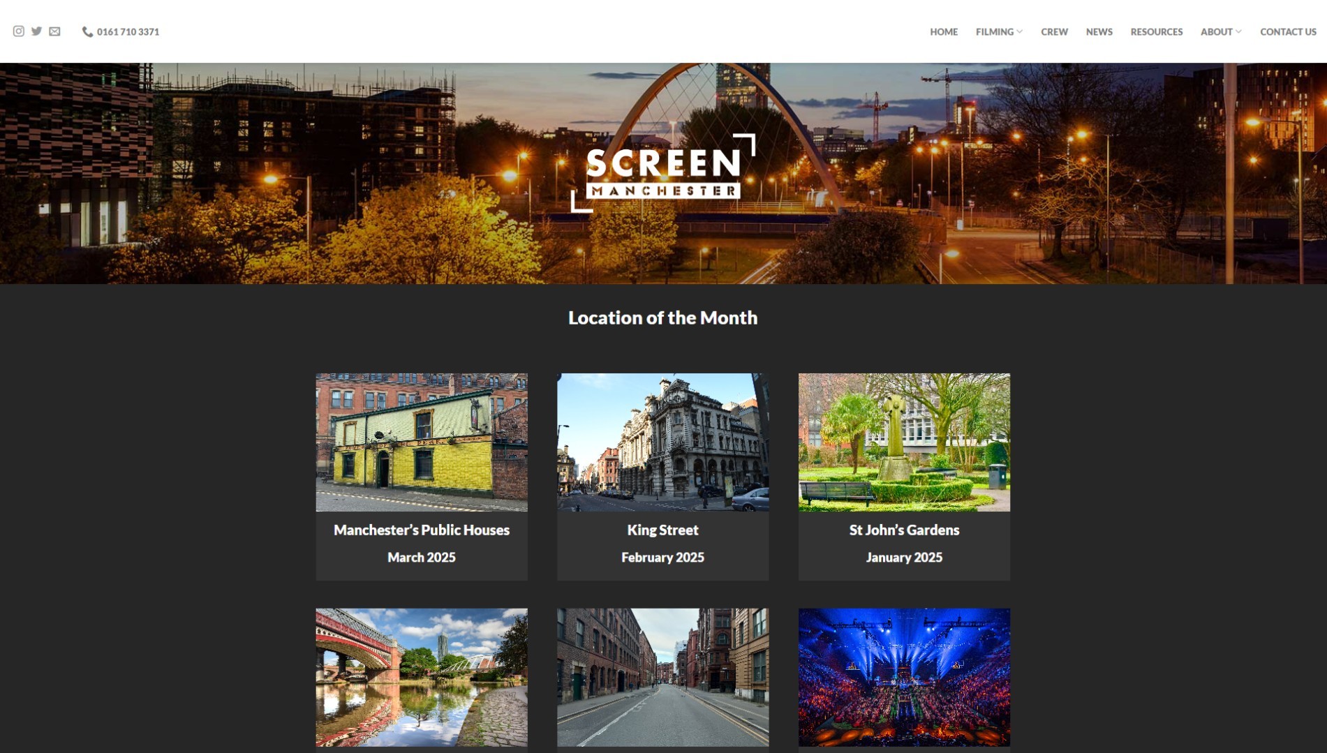 Screen Manchester Project Lcation of the Month Screenshot